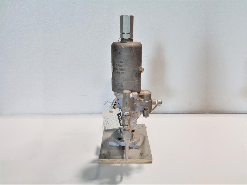 Dresser Consolidated 1" X 2" Pilot Relief Valve 3910D-4-CC-DA-RF-LA, Stainless